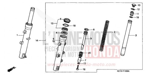 FORCELLA ANTERIORE FES1251 di 2001